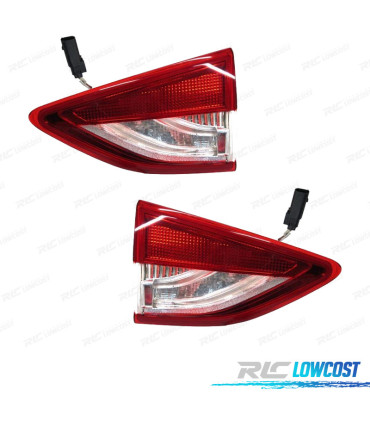 FEUX INTÉRIEUR ARRIÈRE POUR FORD KUGA II 13-17 LED BLANC ROUGE