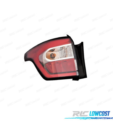 FEUX ARRIÈRE GAUCHE FORD KUGA II 17-20 LED BLANC ROUGE EXTÉRIEUR