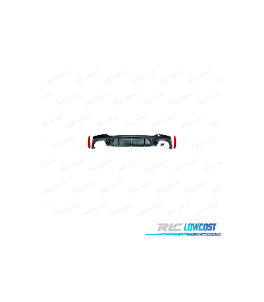 DIFFUSEUR BMW G30 G31 LOOK M5 NOIR MATE