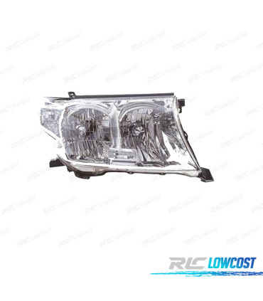 PHARE DROIT TOYOTA LAND CRUISER FJ200 07-08 RÉGLAGE ÉLECTRIQUE