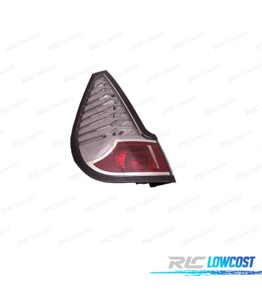FEUX ARRIÈRE GAUCHE POUR RENAULT SCENIC III 12-16 BLANC ROUGE