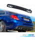 DIFFUSEUR MERCEDES CLASSE C W205 BERLINE 14-18 LOOK AMG C63 NOIR MAT + SORTIES D'ÉCHAPPEMENT