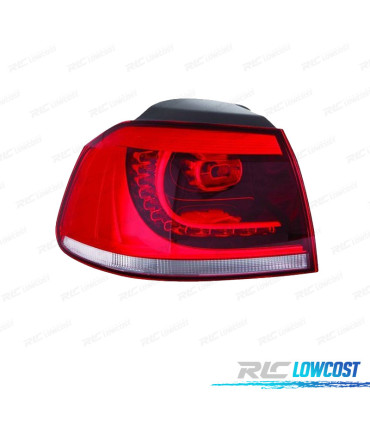 FEU ARRIÈRE GAUCHE EXTÉRIEUR VOLKSWAGEN VW GOLF VI GOLF GTI GTD R 08-12