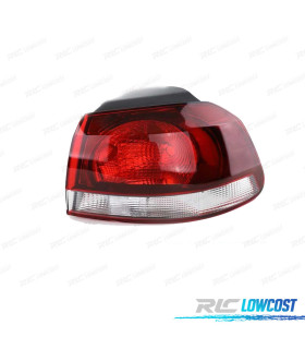 FEUX ARRIÈRE DROIT EXTÉRIEUR VOLKSWAGEN VW GOLF VI 08-12 LOOK GTI