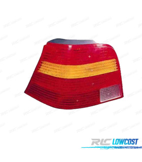 FEUX ARRIÈRE GAUCHE POUR VOLKSWAGEN VW GOLF IV 3 5P 97-03 AMBRE