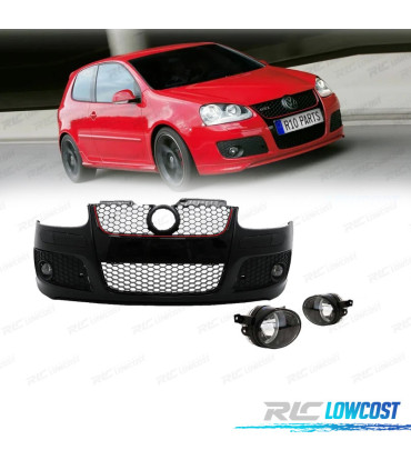 PARE CHOCS FRONTAL VOLKSWAGEN VW GOLF 5 LOOK GTI + ANTIBROUILLARD
