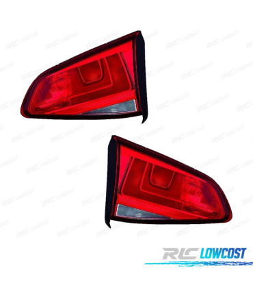 FEUX ARRIÈRE POUR VOLKSWAGEN VW GOLF VII 3 5P 12-17 BLANC ROUGE