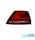 FEUX ARRIÈRE GAUCHE POUR VOLKSWAGEN VW GOLF VII VARIANT 12-17 FUMÉ ROUGE