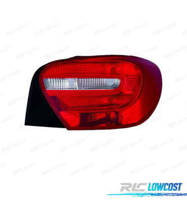FEUX ARRIÈRE DROIT MERCEDES CLASSE A W176 12-15 BLANC ROUGE
