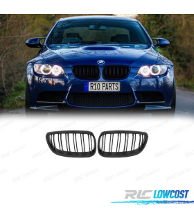 CALANDRE BMW E92 06 -10 LOOK M4 NOIR MATE