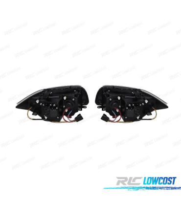 PHARES BMW E81 E87 E82 E88 ANGEL EYES FOND NOIR