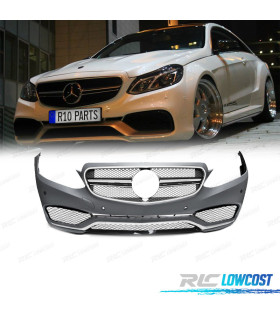 PARE CHOCS FRONTAL MERCEDES CLASSE E W212 13-16 LOOK AMG E63 PDC