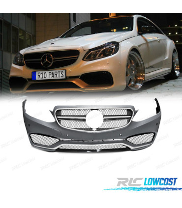 PARE CHOCS FRONTAL MERCEDES CLASSE E W212 13-16 LOOK AMG E63 PDC