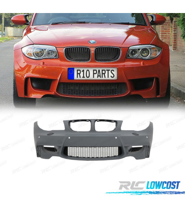 PARE-CHOCS AVANT BMW E81 E87 E82 04-12 LOOK 1M PDC