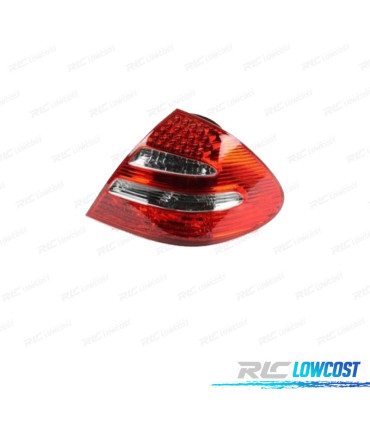 FEUX ARRIÈRE DROIT POUR MERCEDES W211 02-06 CLASSE E BERLINE LED + HALOGÈNE