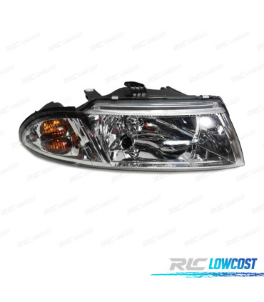 PHARE DROIT MITSUBISHI CARISMA 99-05 FOND CHROMÉ