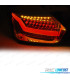 FEUX ARRIÈRE POUR FORD FOCUS 3 HATCHBACK 14-17 LED DYNAMIQUES FUMÉ