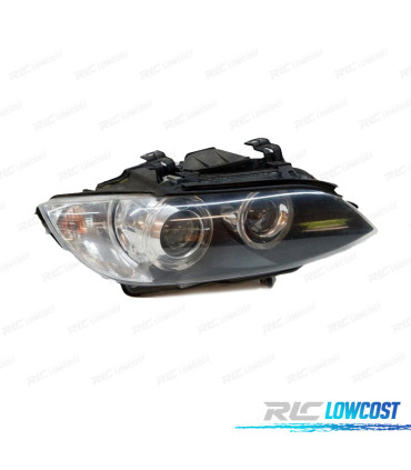 PHARE AVANT DROIT BI-XÉNON BMW SÉRIE 3 E92 06-10 FOND NOIR
