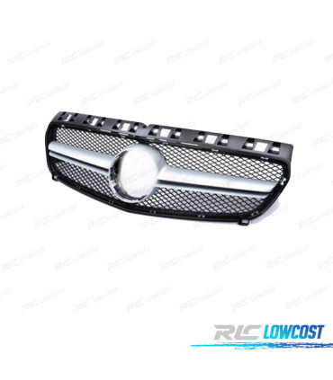 CALANDRE MERCEDES CLASSE A W176 12-15 LOOK AMG A45 CHROMÉ