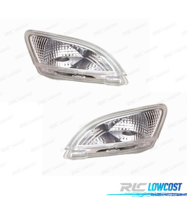 PHARES AUXILIAIRES POUR RENAULT TWINGO II 12-14 TRANSPARENT