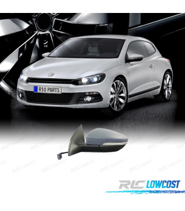 RÉTROVISEUR GAUCHE VOLKSWAGEN SCIROCCO 08-14 6 PIN