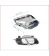 EMBOUTS D'ÉCHAPPEMENT MERCEDES CLASSE A W176 CLA W117 GLA X156 LOOK A45 AMG