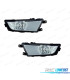 PHARES ANTIBROUILLARD POUR SKODA OCTAVIA 4P COMBI 13- FOND CHROMÉ
