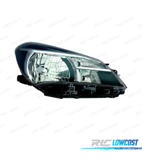 PHARE DROIT POUR TOYOTA YARIS 5P 14-16 FOND NOIR