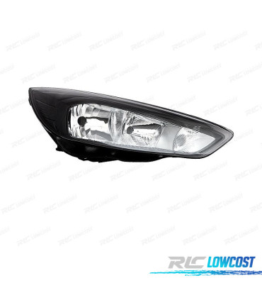 PHARE DROIT POUR FORD FOCUS 14- FOND NOIR
