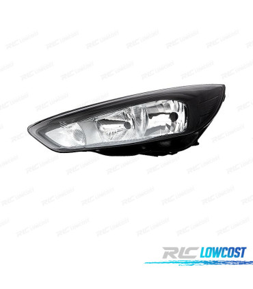 PHARE GAUCHE POUR FORD FOCUS 14- FOND NOIR