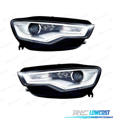 PHARES XENON AUDI A6 11-13