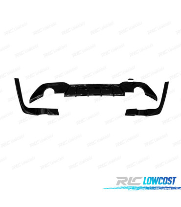DIFUSEUR BMW G20 G21 19- LOOK M PERFORMANCE NOIR BRILLANT O---O
