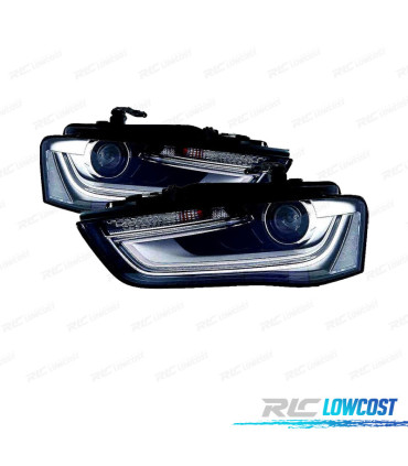PHARES BIXENON AUDI A4 11-15