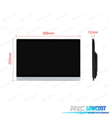 ÉCRAN APPUI-TÊTE MULTIMÉDIA 13.3"