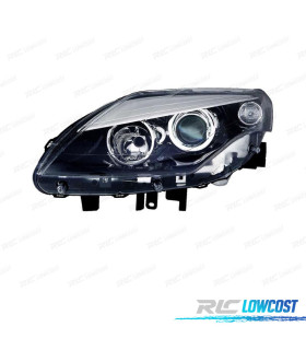 PHARE GAUCHE RENAULT LAGUNA III 11-16 FOND NOIR
