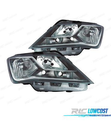 PHARES POUR SEAT TOLEDO IV 12-16 FOND NOIR