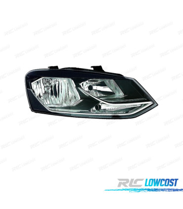 PHARE DROIT POUR VOLKSWAGEN VW POLO 14-17 FOND NOIR
