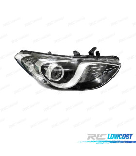 PHARE DROIT HYUNDAI I30 12- INTERIEUR CHROMÉ NOIR