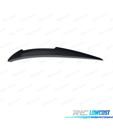 AILERON BECQUET LAME COFFRE BMW E92 LOOK M4 NOIR BRILLANT