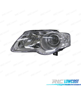 PHARE GAUCHE VOLKSWAGEN VW PASSAT 05-10 FOND CHROMÉ