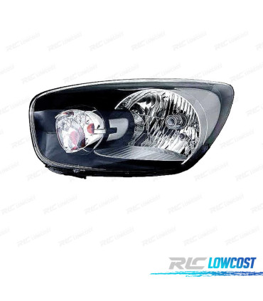 PHARE GAUCHE KIA PICANTO 11-15 FOND NOIR