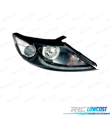 PHARE DROIT POUR KIA SPORTAGE SL 10-13 LED FOND NOIR