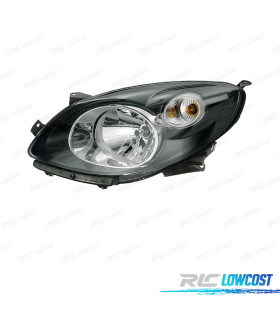 PHARE GAUCHE POUR RENAULT TWINGO 07-12 NOIR