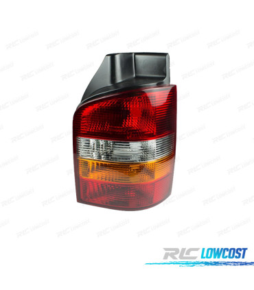 FEUX ARRIÈRE DROIT VOLKSWAGEN VW TRANSPORTER T5 MULTIVAN CARAVELLE 1P 03-09 FUMÉ