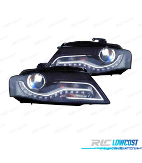 PHARES XENON AUDI A4 08-11 FOND NOIR