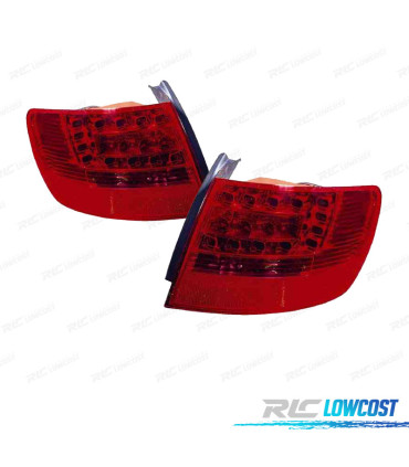 FEUX ARRIÈRE POUR AUDI A6 04-08 AVANT LED