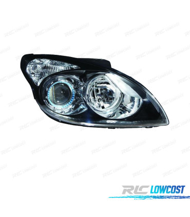 PHARE DROIT HYUNDAI I30 07-12 FOND NOIR AVEC MOTEUR