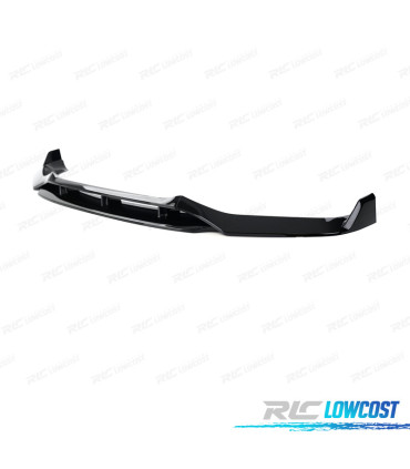SPOILER LAME AVANT BMW X5 F15 12-18 LOOK M PERFORMANCE NOIR BRILLANT