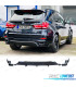 DIFUSEUR BMW X5 F15 12-18 LOOK M PERFORMANCE NOIR BRILLANT
