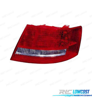 FEUX ARRIÈRE DROIT AUDI A6 04-08 BLANC ROUGE